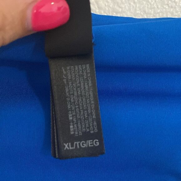 NWT-Hurley Max Solid Full Tab Side- Royal Blue- Bikini Bottom- Size XL - Picture 8 of 11